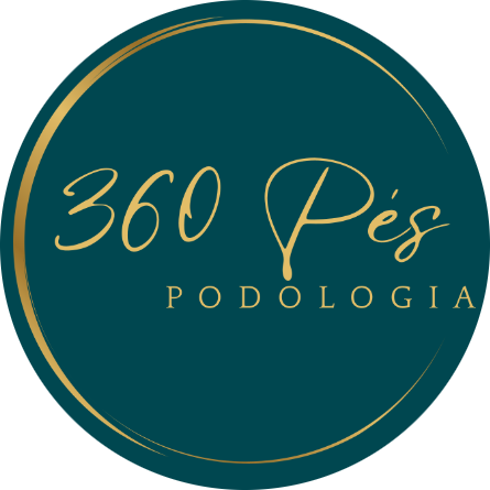 Logotipo 360Pés Podologia domiciliar em Botucatu/SP